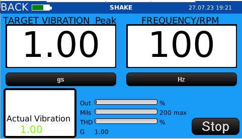 Portable Vibration Calibrator