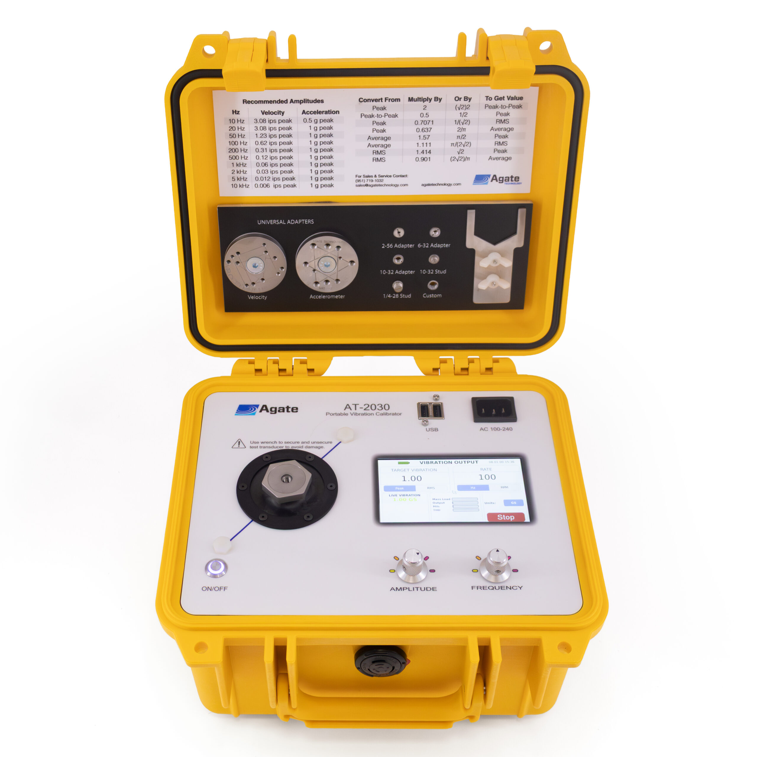 AT-2030 Portable Vibration Calibrator