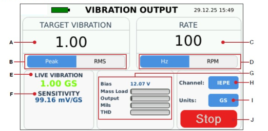 AT-2040 Vibration Output Overview